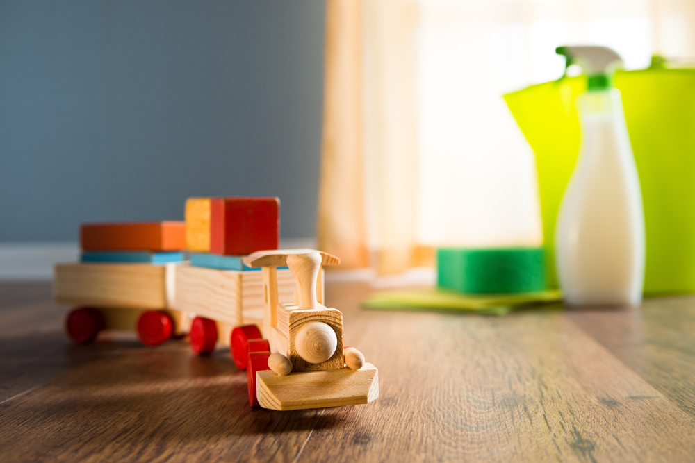 cleaning toys