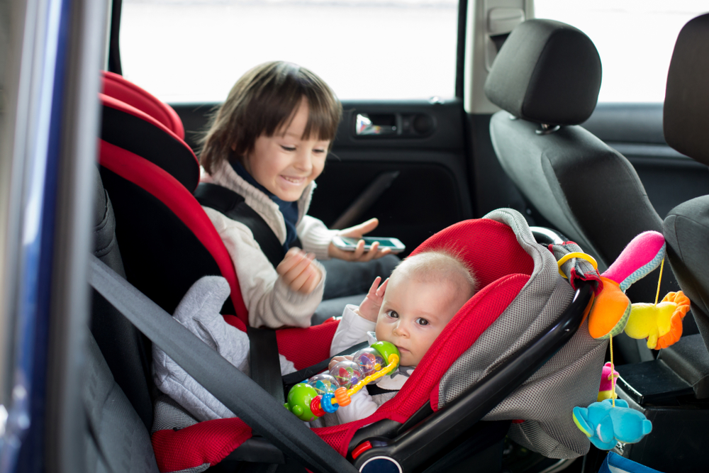 Children in car seats